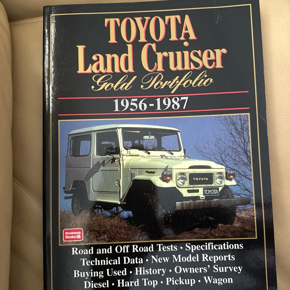 Toyota Land Cruiser Gold Portfolio Book